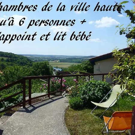 Bed & Breakfast Maison Bio-climatique Avec Vue Sur La Meuse - Fr-1-585-155 *